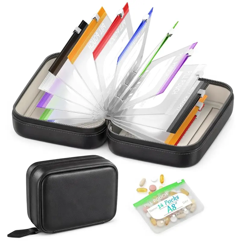 Pillora™ Waterproof Medicine Organizer