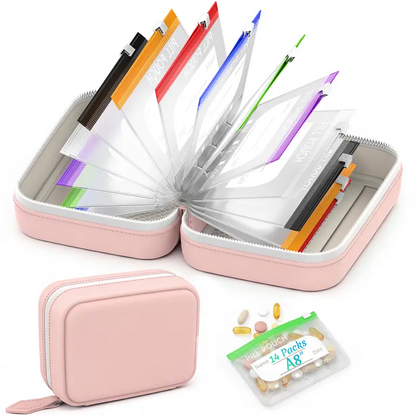 Pillora™ Waterproof Medicine Organizer
