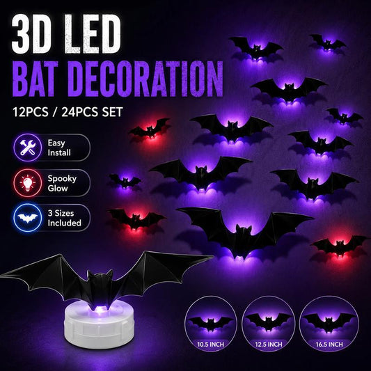 Batora™ 3D LED Bat Light Decorations