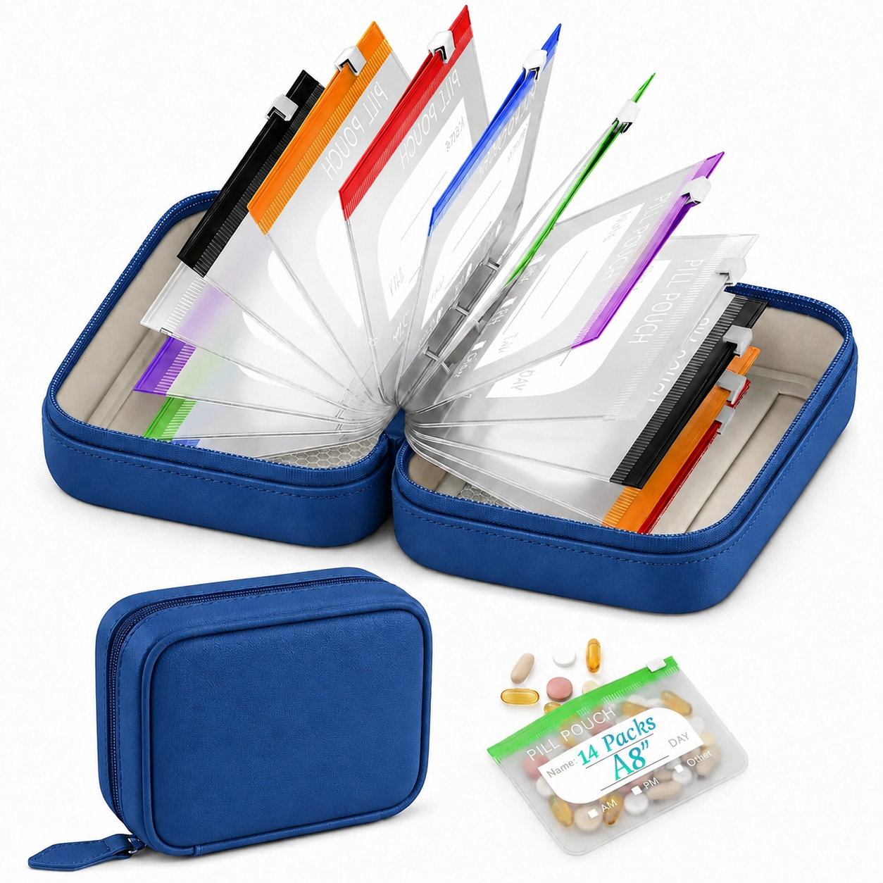 Pillora™ Waterproof Medicine Organizer