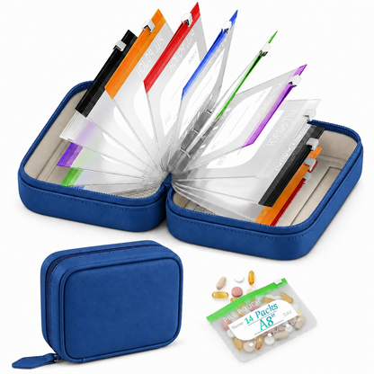 Pillora™ Waterproof Medicine Organizer