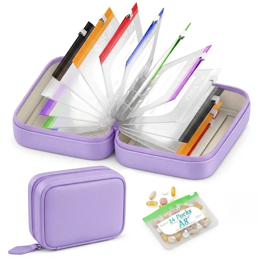 Pillora™ Waterproof Medicine Organizer