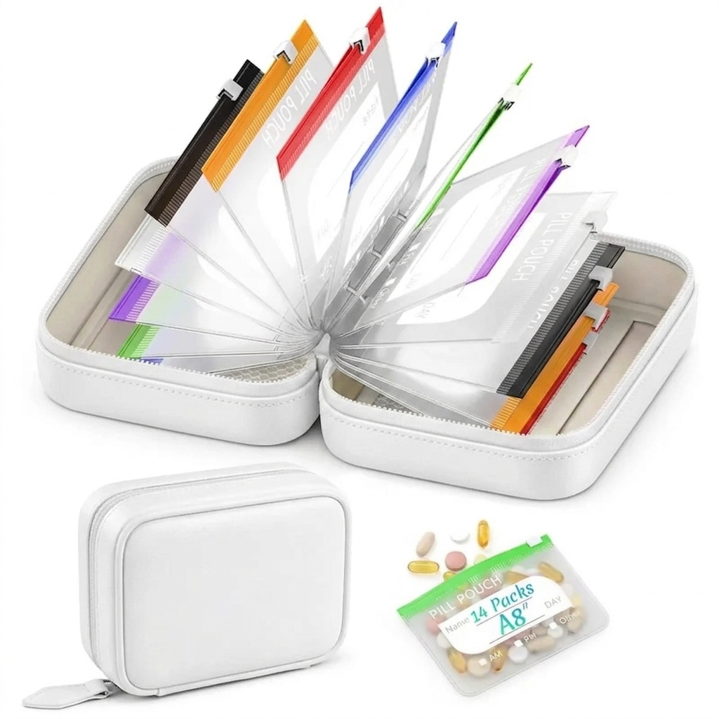 Pillora™ Waterproof Medicine Organizer